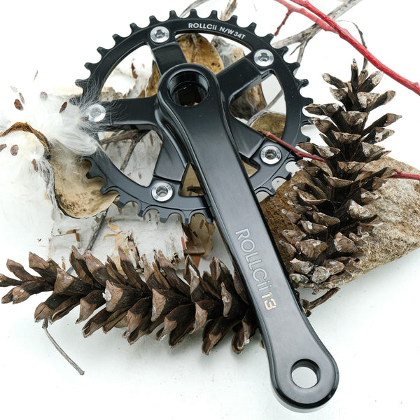 Rollcii 13 Square Taper 1x or Singlespeed Crankset