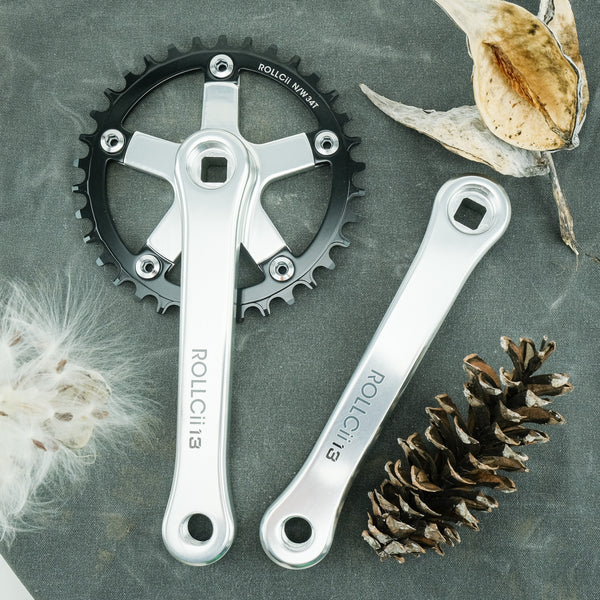 Rollcii 13 Square Taper 1x or Singlespeed Crankset