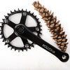Rollcii 13 Square Taper 1x or Singlespeed Crankset