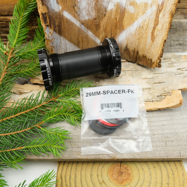 Wheels Manufacturing BSA Angular Contact External Bearing Bottom Brackets: