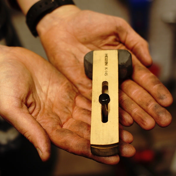 Hozan Rim Polishing Block (w/ or w/o Bamboo Holder)