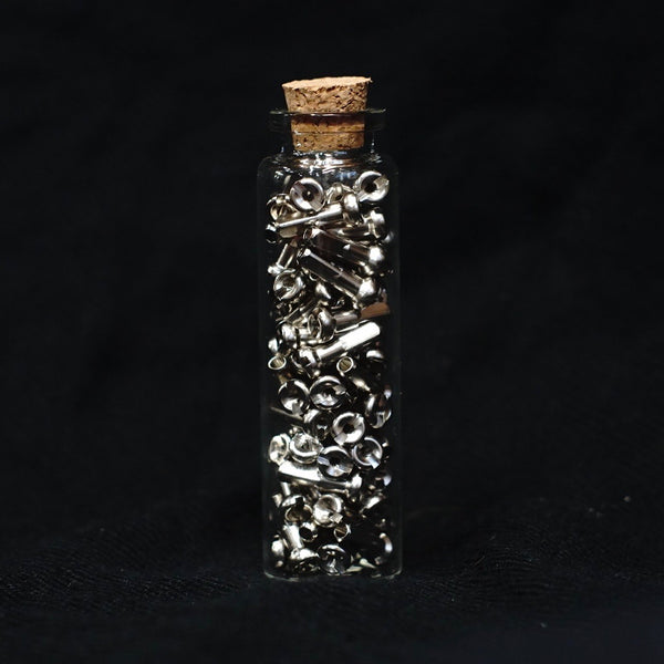 Pillar Silver or Black Brass Nipples
