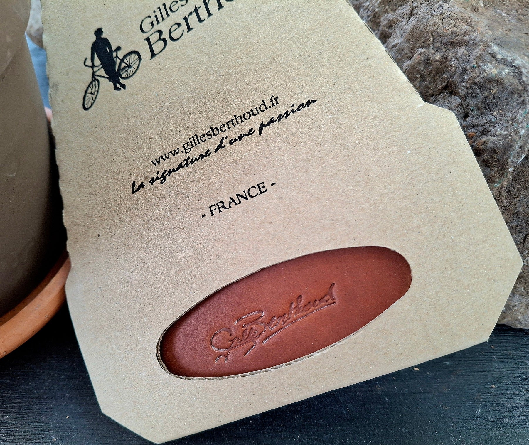 Gilles Berthoud Delux Leather Mudguards