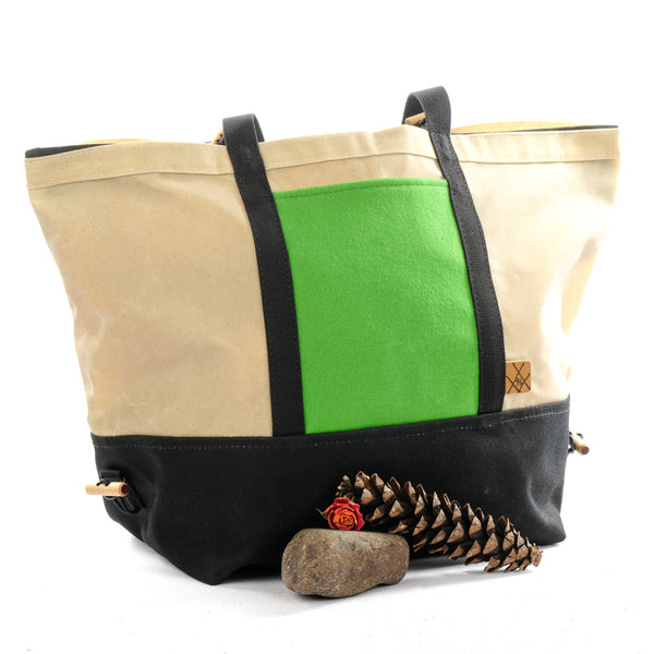 Fifth Season Switchel Sack V2 (Natural / Bright Green / Black)