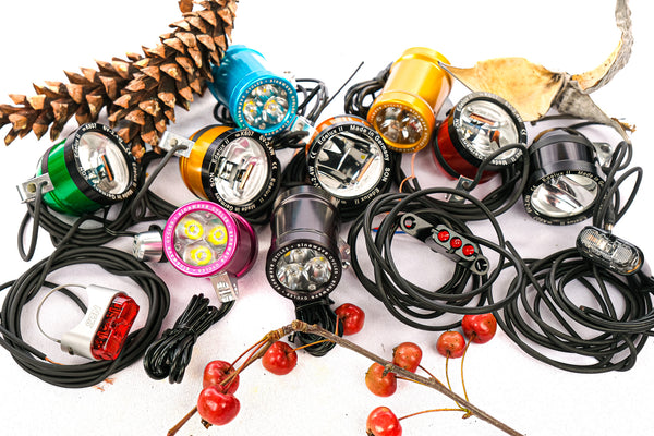 Sinewave Cycles Beacon 2 Headlight + USB charger (Brown)