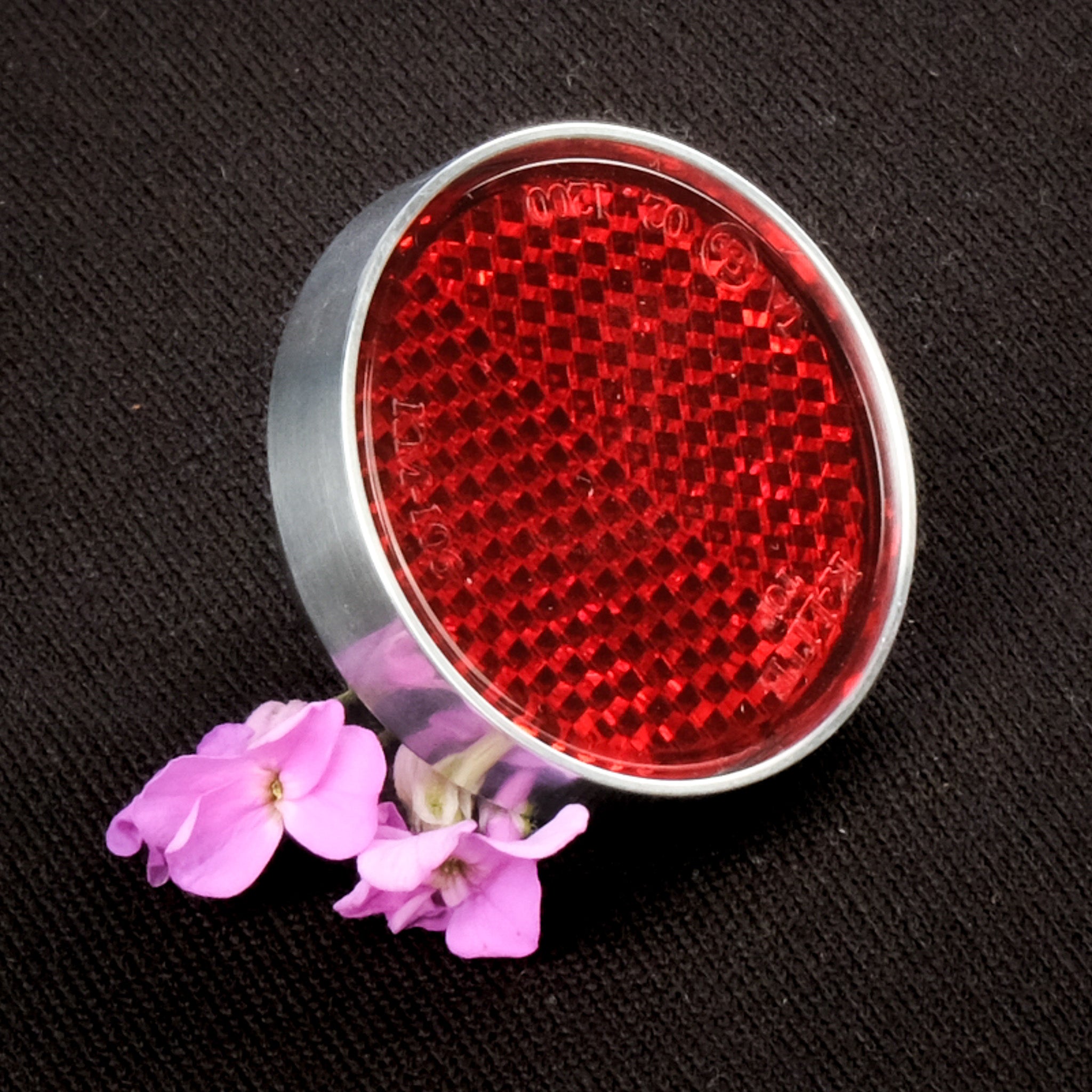 ライトウェイアルミナックル Ver.Y 赤フロントレインフォースブレス タイプF AnalogCycles_VeloOrange_Reflec