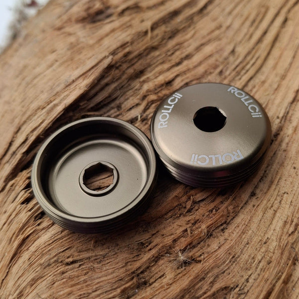 Rollcii Square Taper Crank Bolt Dust Covers