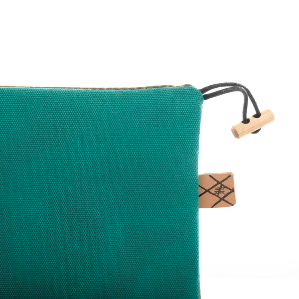 Fifth Season Canvas: Pat Mat (Teal / Olive)