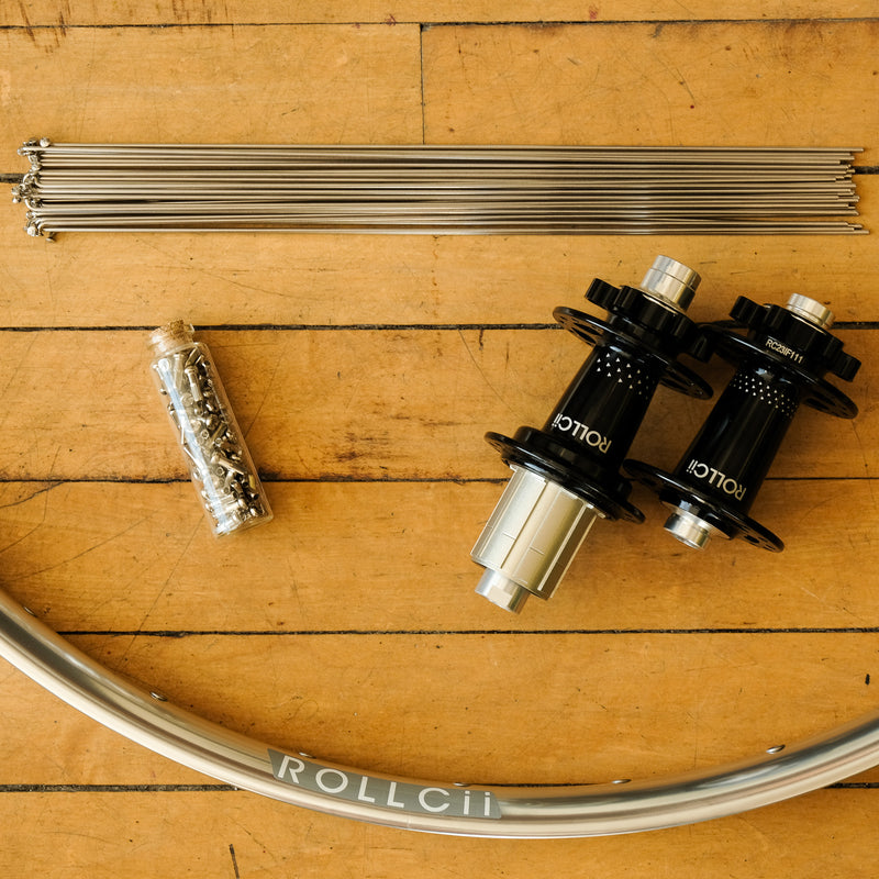 Analog Built Disc Mountain Wheelset (Rollcii 6 bolt hubs, Rollcii MTA30 Rims)