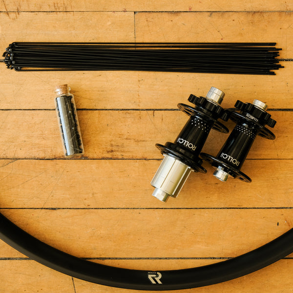 Analog Build Disc Mountain Wheelset (Rollcii 6 bolt hubs, Rollcii MTA30 Rims)