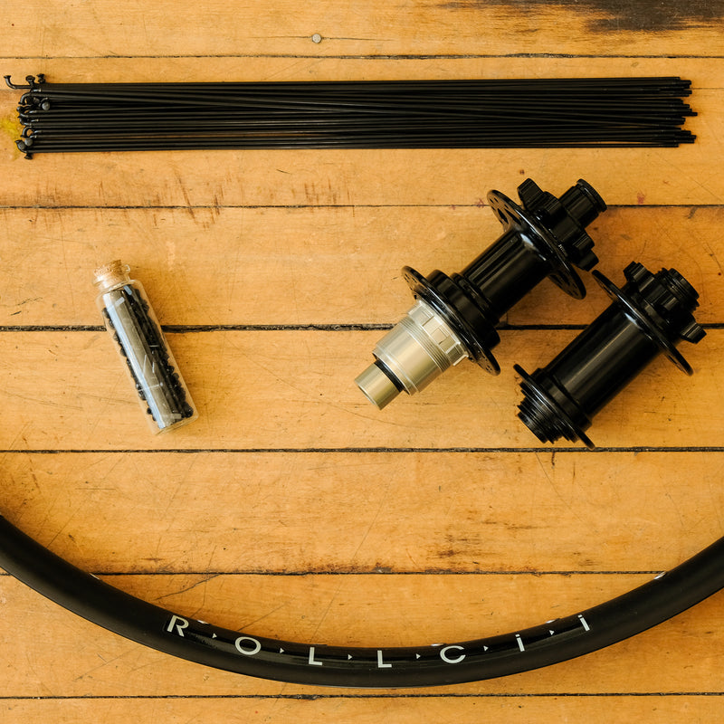 Analog Built Disc Mountain Wheelset (Bitex 6 bolt hubs, Rollcii MTA30 Rims)