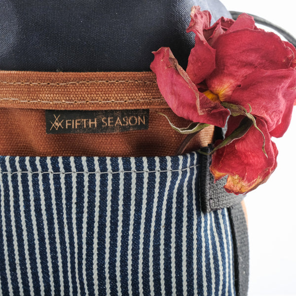 Fifth Season Solstice Sack (Navy / Striped Denim / Redwood)
