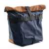 Fifth Season Canvas Bulldog Front Handlebar Bag (Navy / Striped Denim / Redwood)