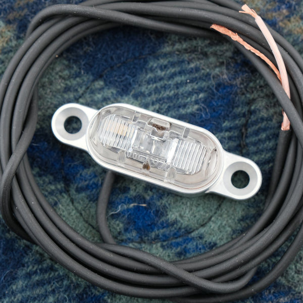 Schmidt Dynamo Rack Light (Silver with Clear Lens)