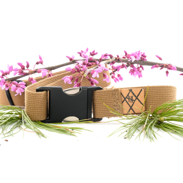 Fifth Season Canvas: Cotton Webbing Belt (Tan)