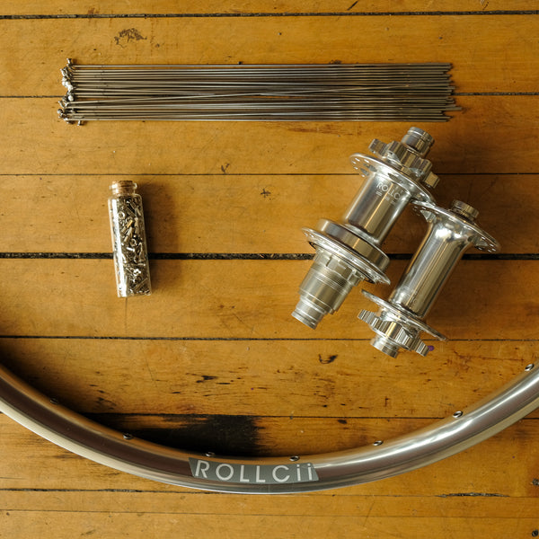 Analog Built Boost Mountain Wheelset (Rollcii 6 bolt hubs, Rollcii MTA30 Rims)