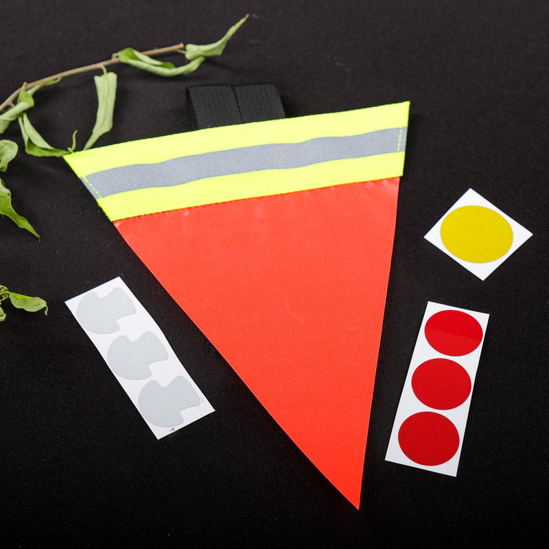 Safety Pizza Neon Orange