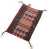 Fifth Season Canvas: Pat Mat for Wald MEDIUM 137 baskets ( Brown, Forest Green and Red Wool Top / Burgundy Bottom)