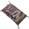 Fifth Season Canvas: Pat Mat for Wald MEDIUM 137 baskets ( Teal, Blue and Purple Wool Top / Camo Bottom)