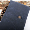 Fifth Season Canvas: Pat Mat for Wald MEDIUM 137 baskets (Brown, Pink, Blue and Red Wool Top / Blue Navy Bottom)
