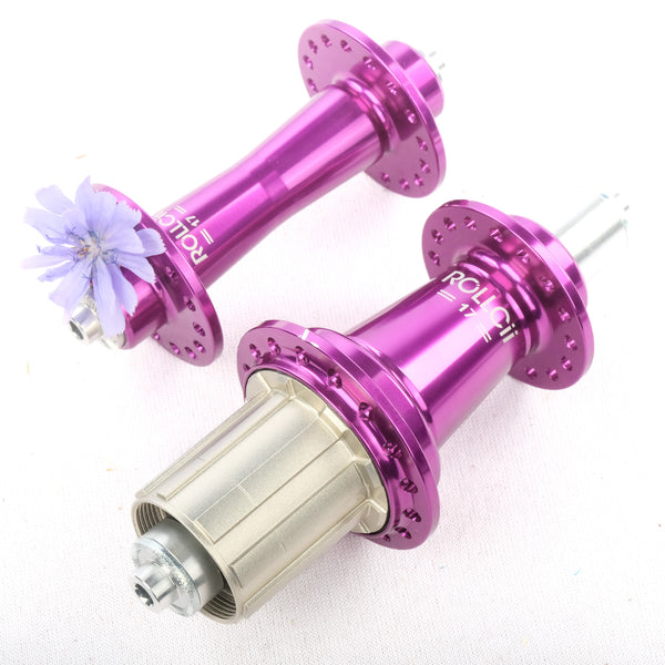 Rollcii RC17 Rim Brake Hubset (Various colors)