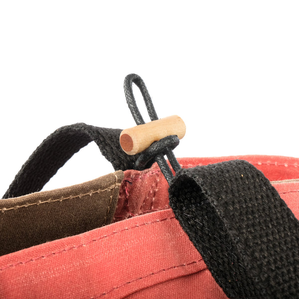 Fifth Season Switchel Sack V2 (rose top / redwood bottom)