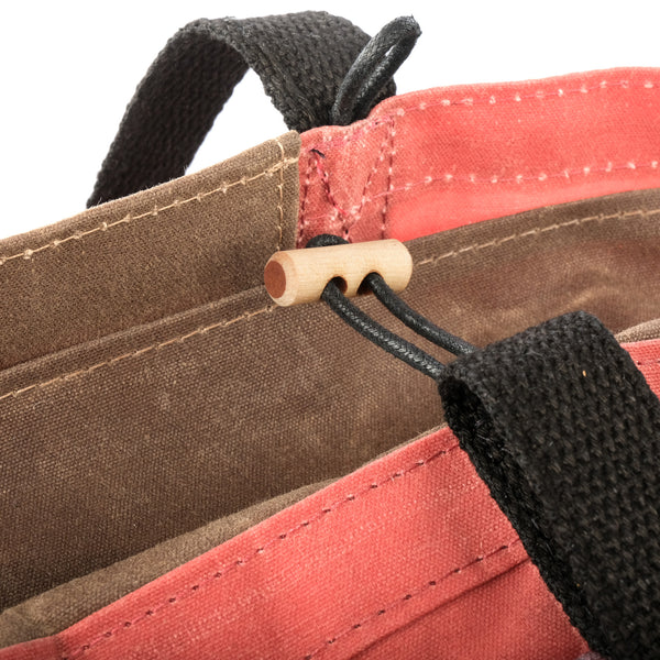 Fifth Season Switchel Sack V2 (rose top / redwood bottom)