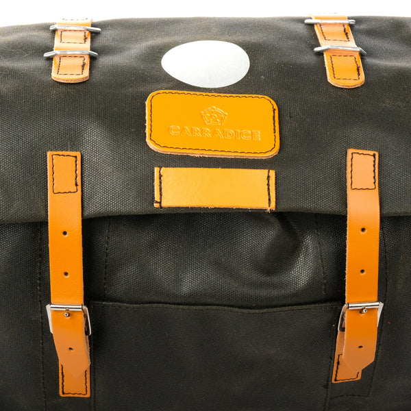 Carradice Lowsaddle Long Flap  Saddle Bag (Green with Honey Straps)