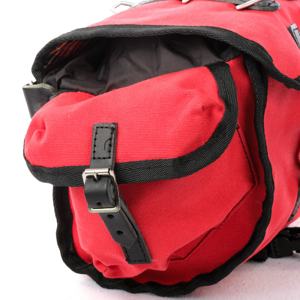 Carradice Barley Saddle Bag (Red with Black Straps)