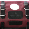 Carradice Camper Long Flap Saddle Bag (Burgundy with Black Straps)