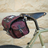 Carradice Barley Saddle Bag (Burgundy with Black Straps)