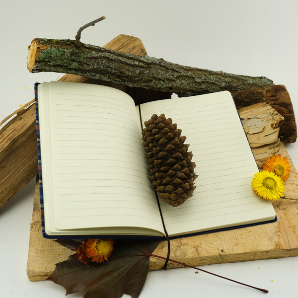 Life Stationary Textile Cover Notebooks