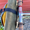 Fifth Season Canvas Bulldog Front Handlebar Bag (Railroad Stripe/Mustard/Olive)