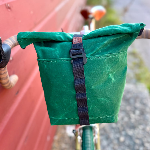 Fifth Season Canvas Bulldog Front Handlebar Bag (Spruce)