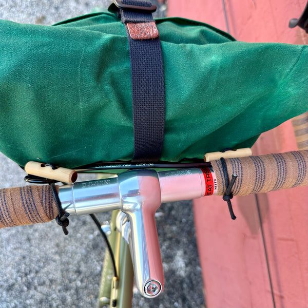 Fifth Season Canvas Bulldog Front Handlebar Bag (Spruce)