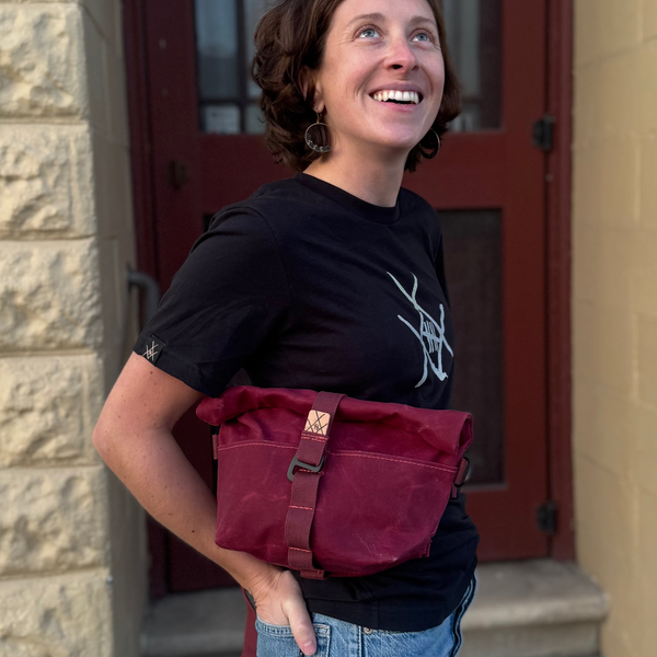 Fifth Season Canvas Fanny Allen Hip Sack (Burgundy)