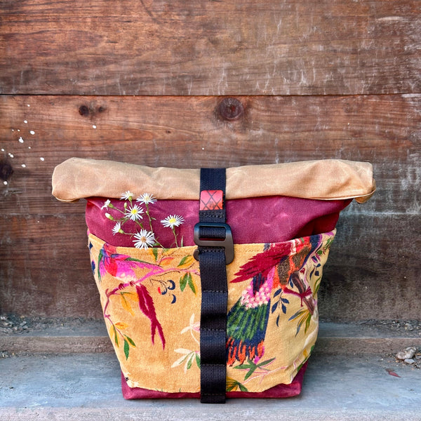 Fifth Season Canvas Bulldog Front Handlebar Bag (Mustard Velvet)
