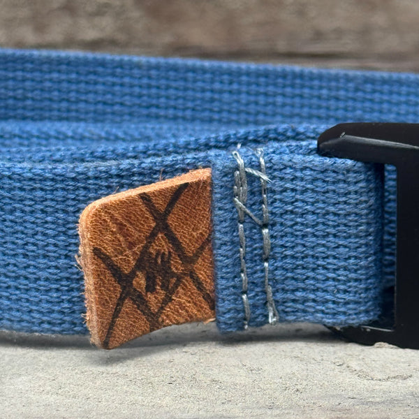 Fifth Season Canvas: Cotton Webbing Belt (Blue)