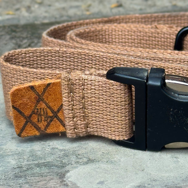 Fifth Season Canvas: Cotton Webbing Belt (Tan)