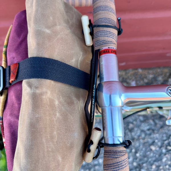 Fifth Season Canvas Bulldog Front Handlebar Bag (Mustard Velvet)