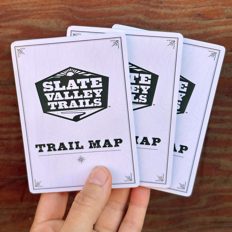 Slate Valley Trails Paper Map
