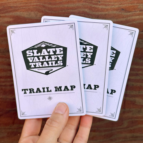 Slate Valley Trails Paper Map