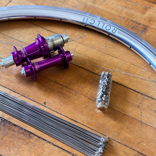 Analog Built Rollcii Rim Brake Road / Light Gravel Wheelset