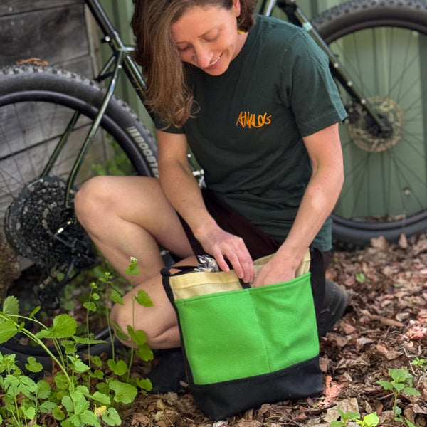 Fifth Season Kedge Sack (Natural / Bright Green / Black)