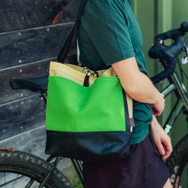 Fifth Season Kedge Sack (Natural / Bright Green / Black)