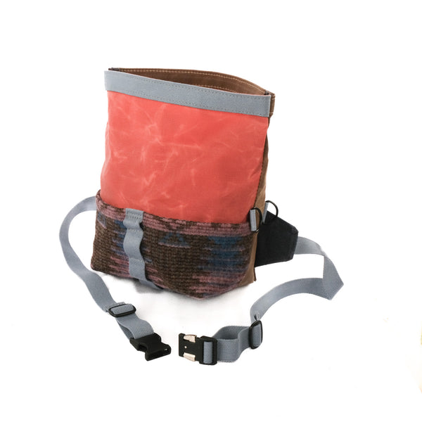 Fifth Season Canvas Fanny Allen Hip Sack (Brown/Dusty Rose/Brown Wool)