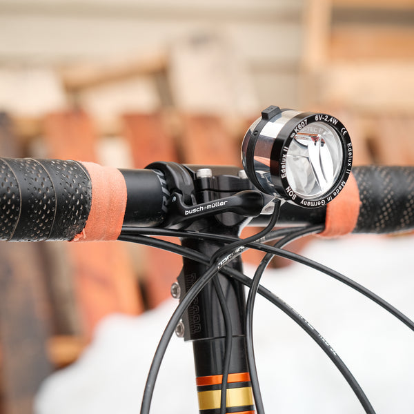Busch Müller LUMOTEC Briq-S Premium E-Bike Fietslamp Vooraan Busch Müller LUMOTEC Briq-S Premium E-Bike Fietslamp Vooraan