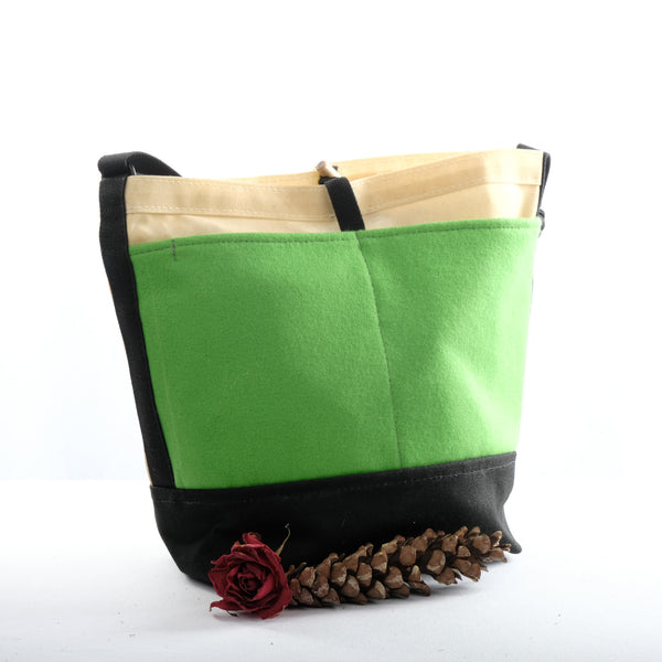 Fifth Season Kedge Sack (Natural / Bright Green / Black)