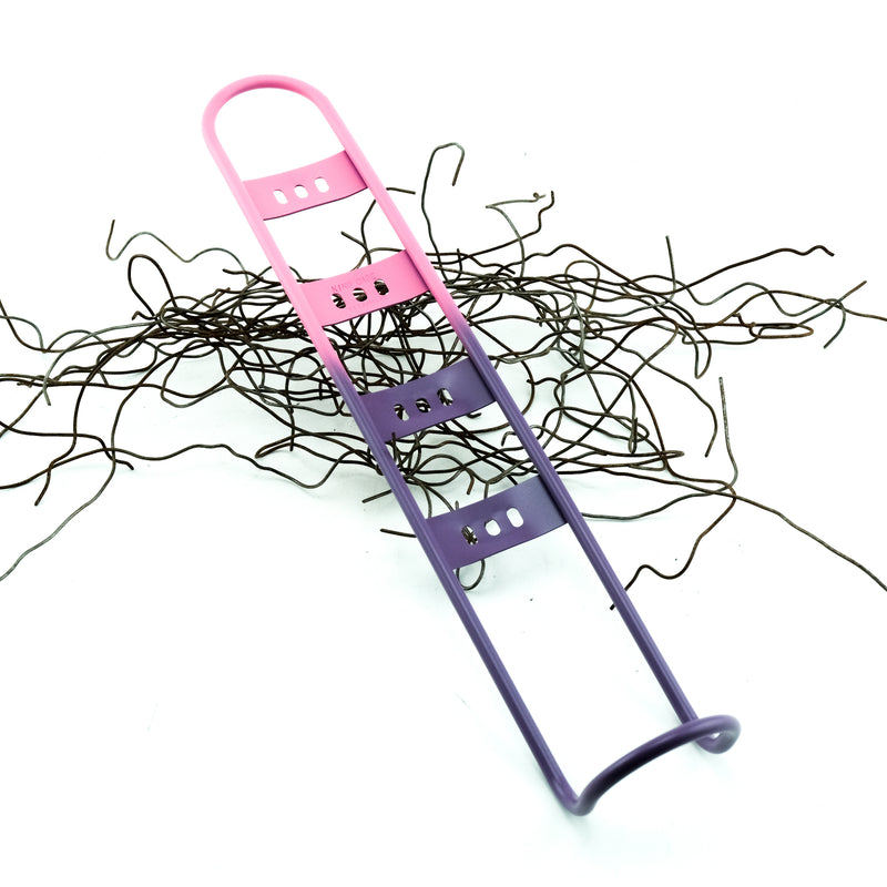 Analog Cerakote King Cage 'Longer Thing' Titanium Cage (Pink to Purple Fade)