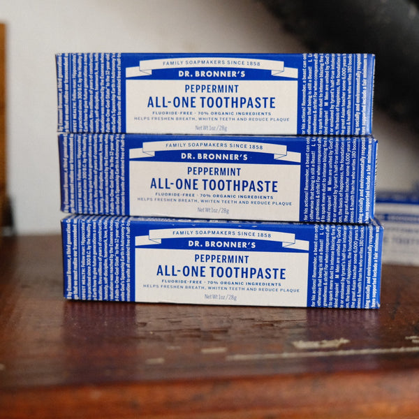 Peppermint Travel Toothpaste